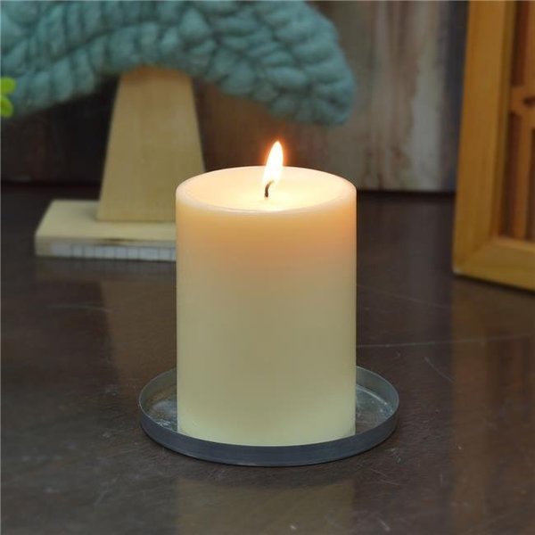 Jeco Jeco CPZ-178 3 x 4 in. Pillar Candle; Ivory CPZ-178